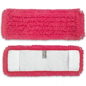 Насадка из микроволокна KARCHER петельчатая с карманами, красная, 40 см