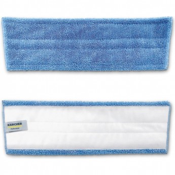 Насадка из микроволокна KARCHER с креплением на липучке, синяя, 40 см